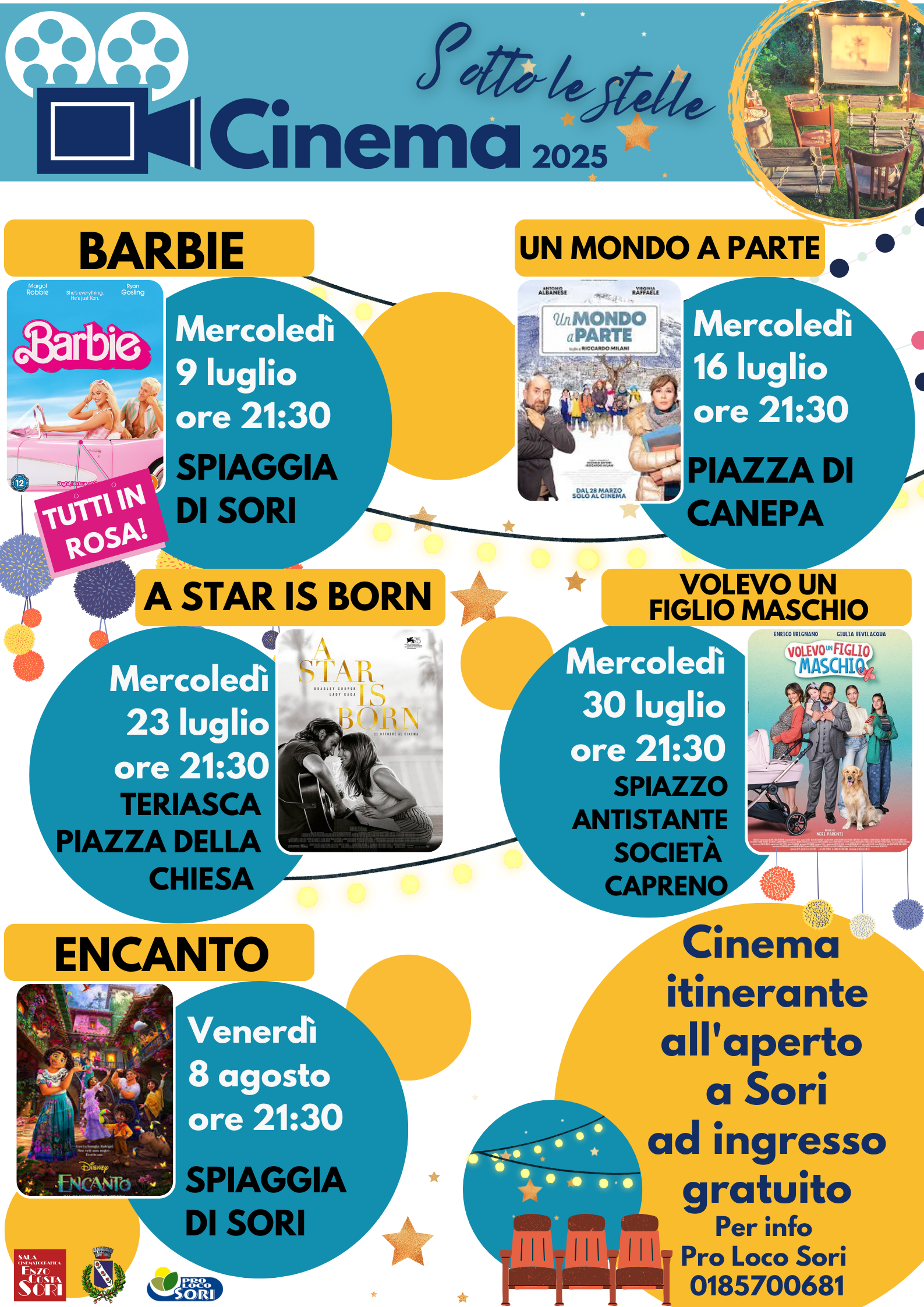 CINEMA SOTTO LE STELLE